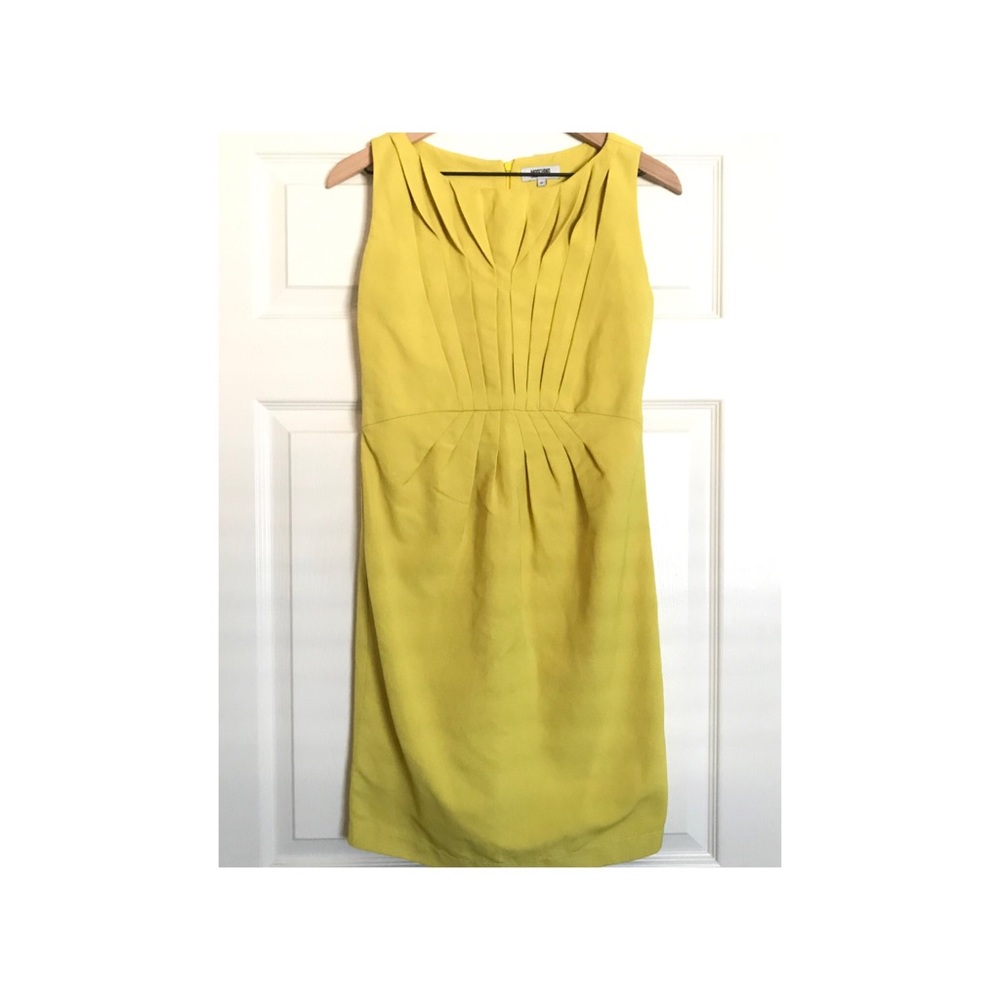 MOSCHINO Dress Size Medium Color Lime Yellow